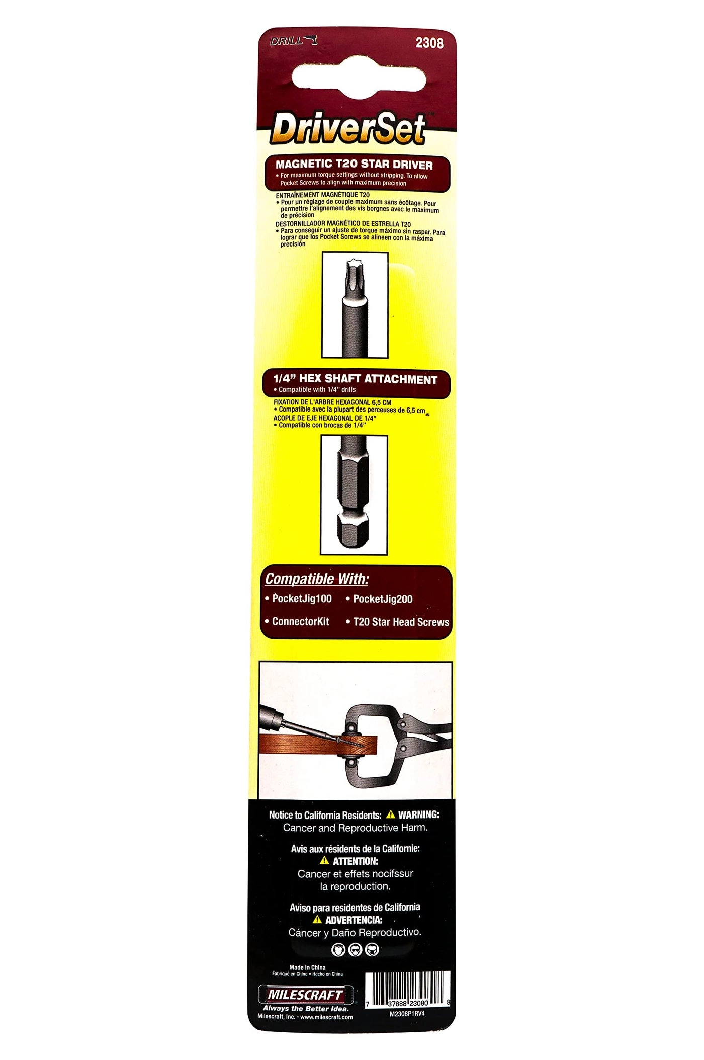 2308 DriverSet - 6" 3"