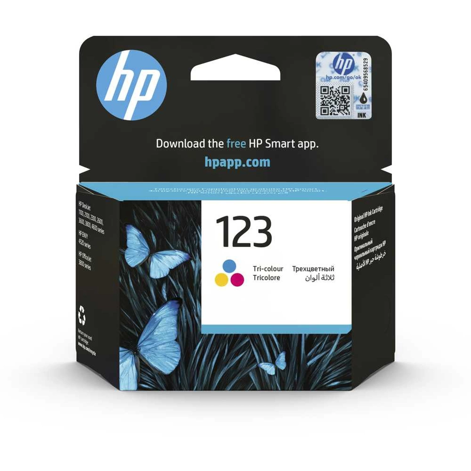 HP 123 Standard Yield Multicolor