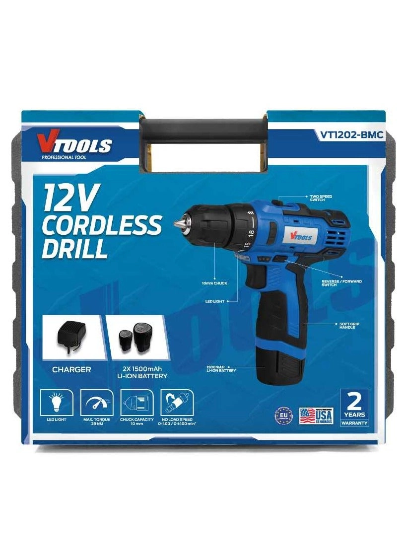 Cordless Drill - 1.5 Amp Hours
