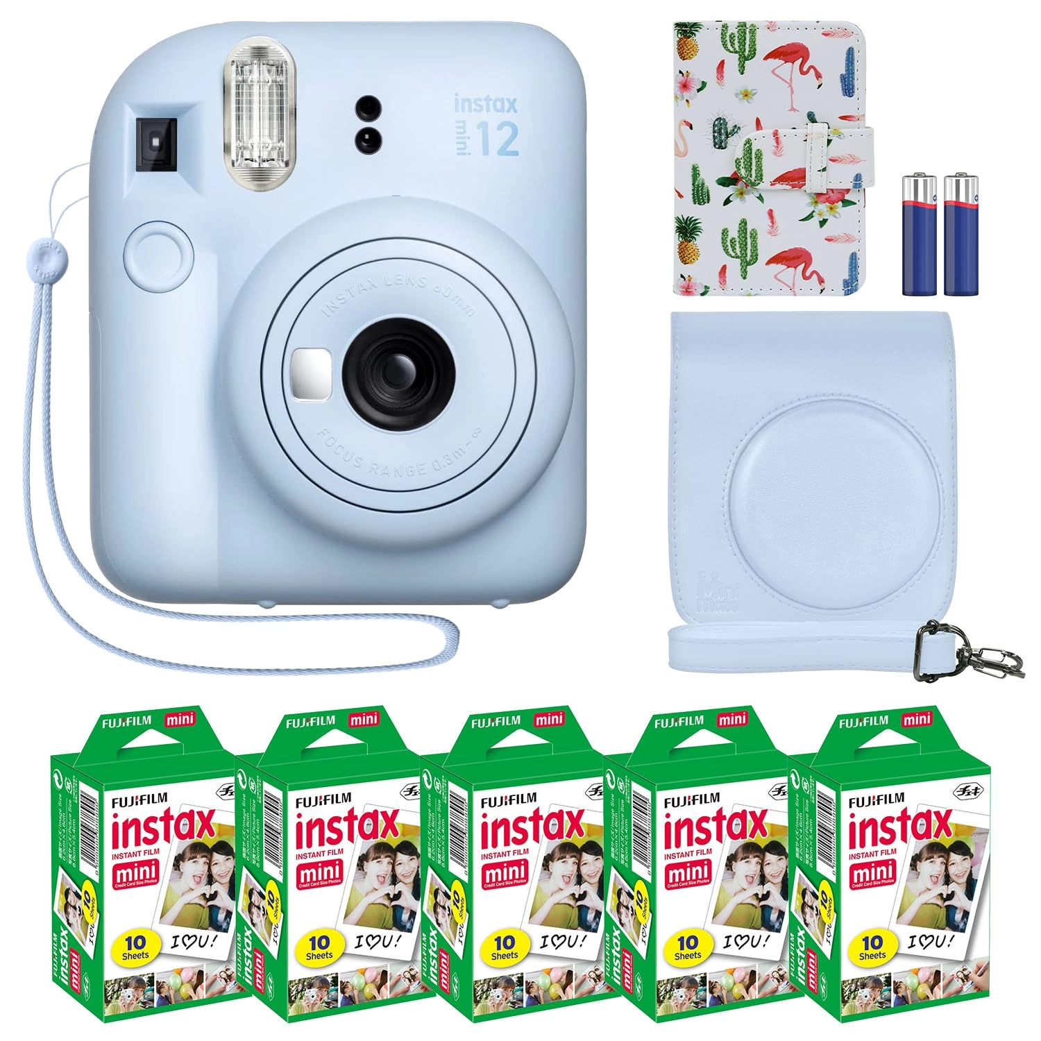 Instax Mini 12 - 2 x 3 Pastel Blue