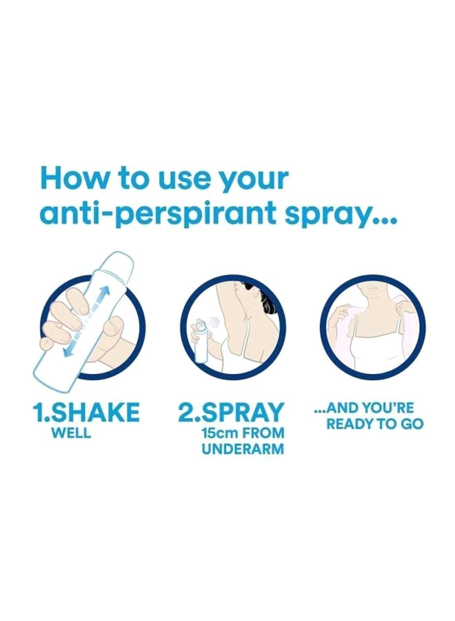 Extra Fresh Dry Antiperspirant Deodorant Spray - 2X150 ml