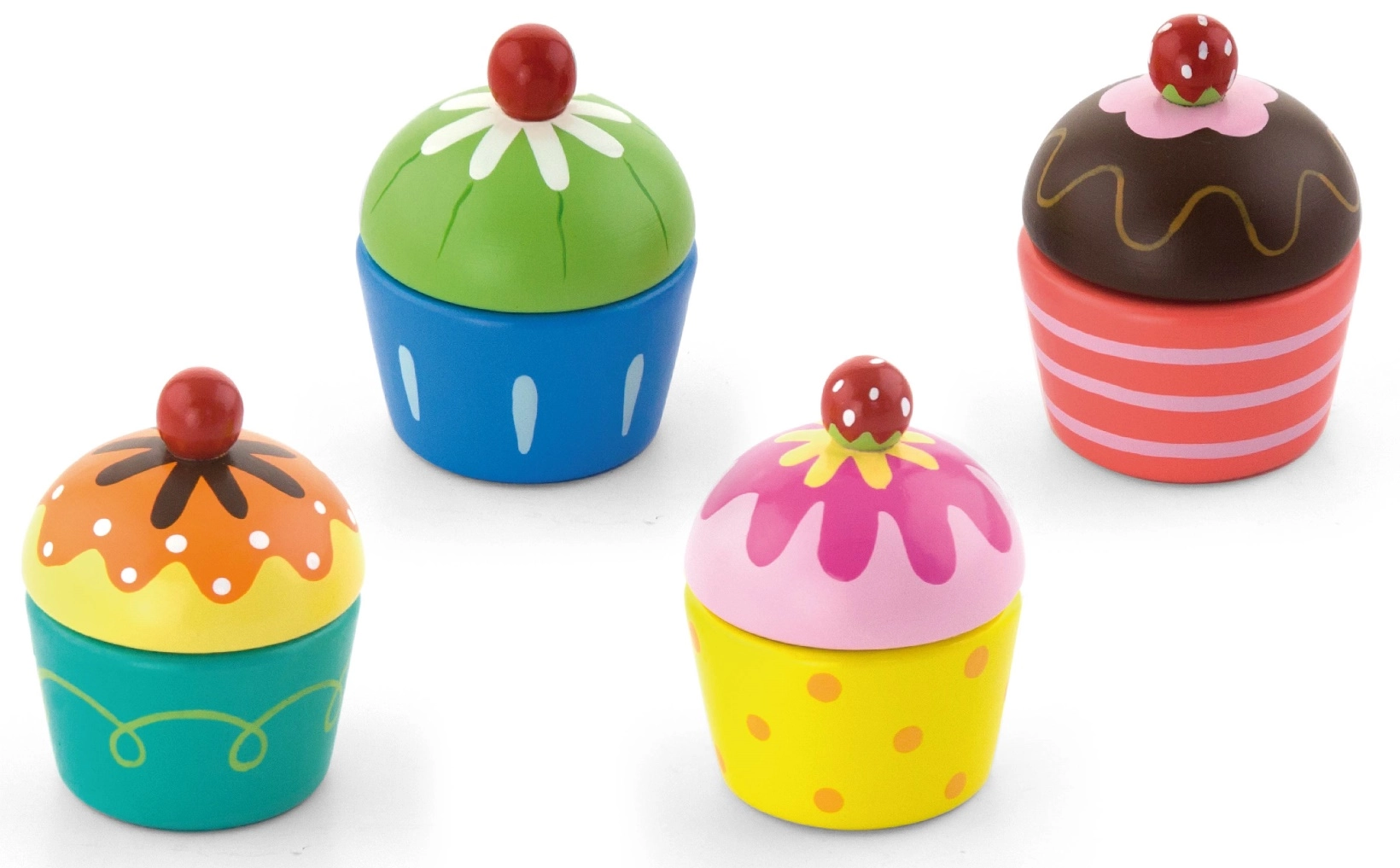 VIGA Playing Food - Cup Cake - 4 pcs (PCG-50808)