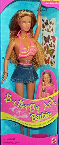 Barbie Butterfly Art Doll - Ages 3+