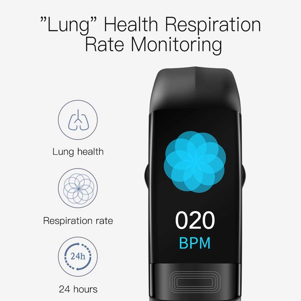 Bluetooth Smart Watch - Fitness Tracker 1.8” Touch Display 5ATM Waterproof