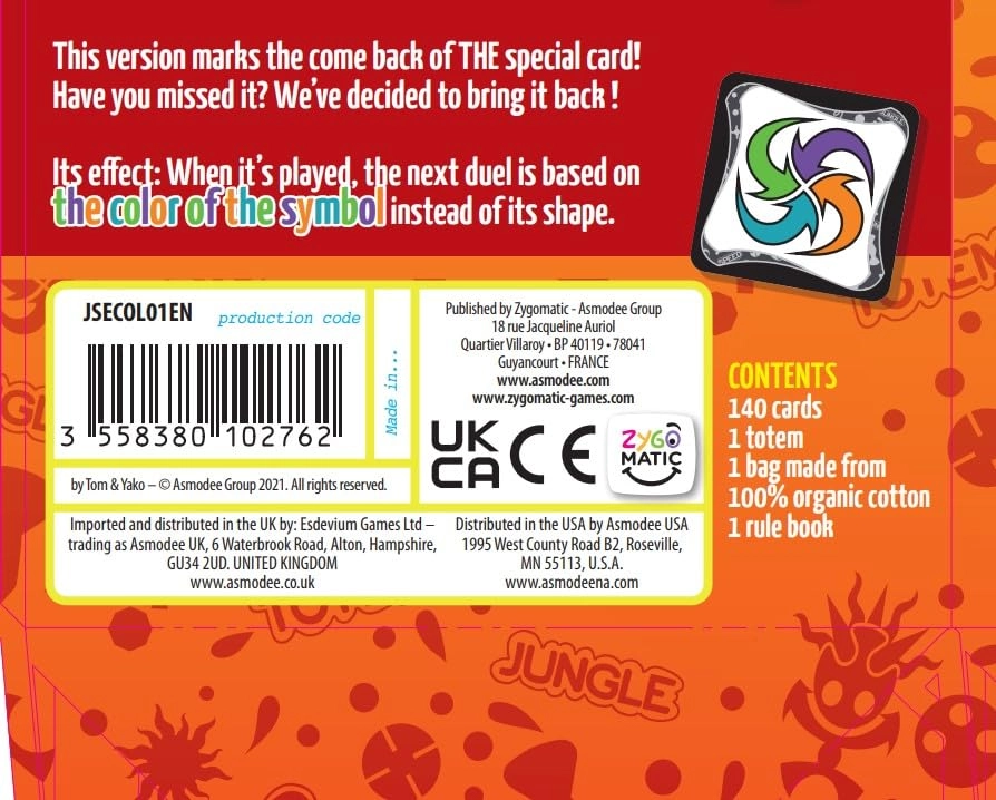 Jungle Speed: Collector - Card Game