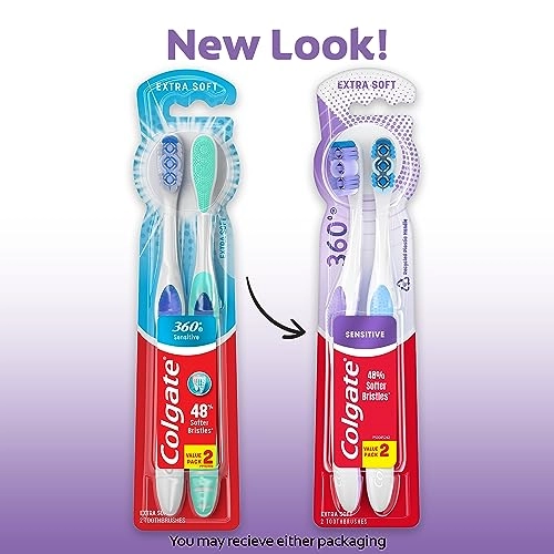 360 Toothbrush - Extra Soft 2-Piece Pack