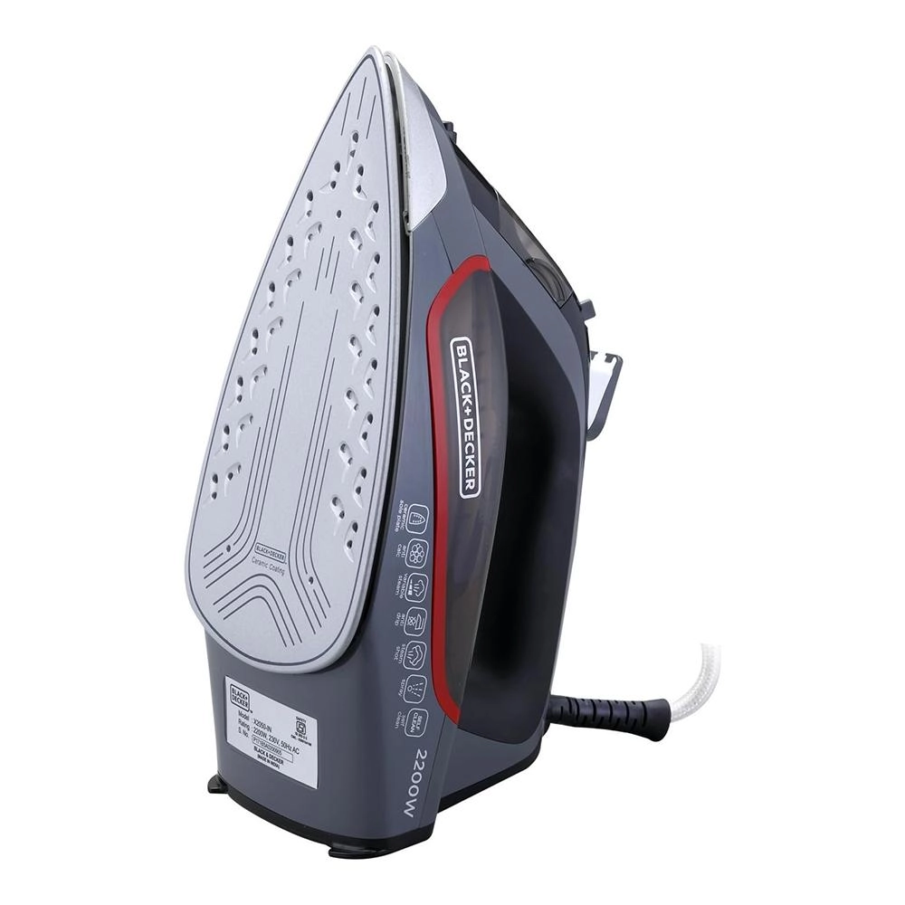 x2050-B5 - Steam Iron Black