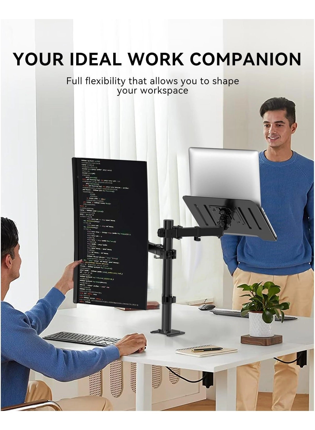 SS02-42DL - Dual 32inch 75x75mm 100x100mm