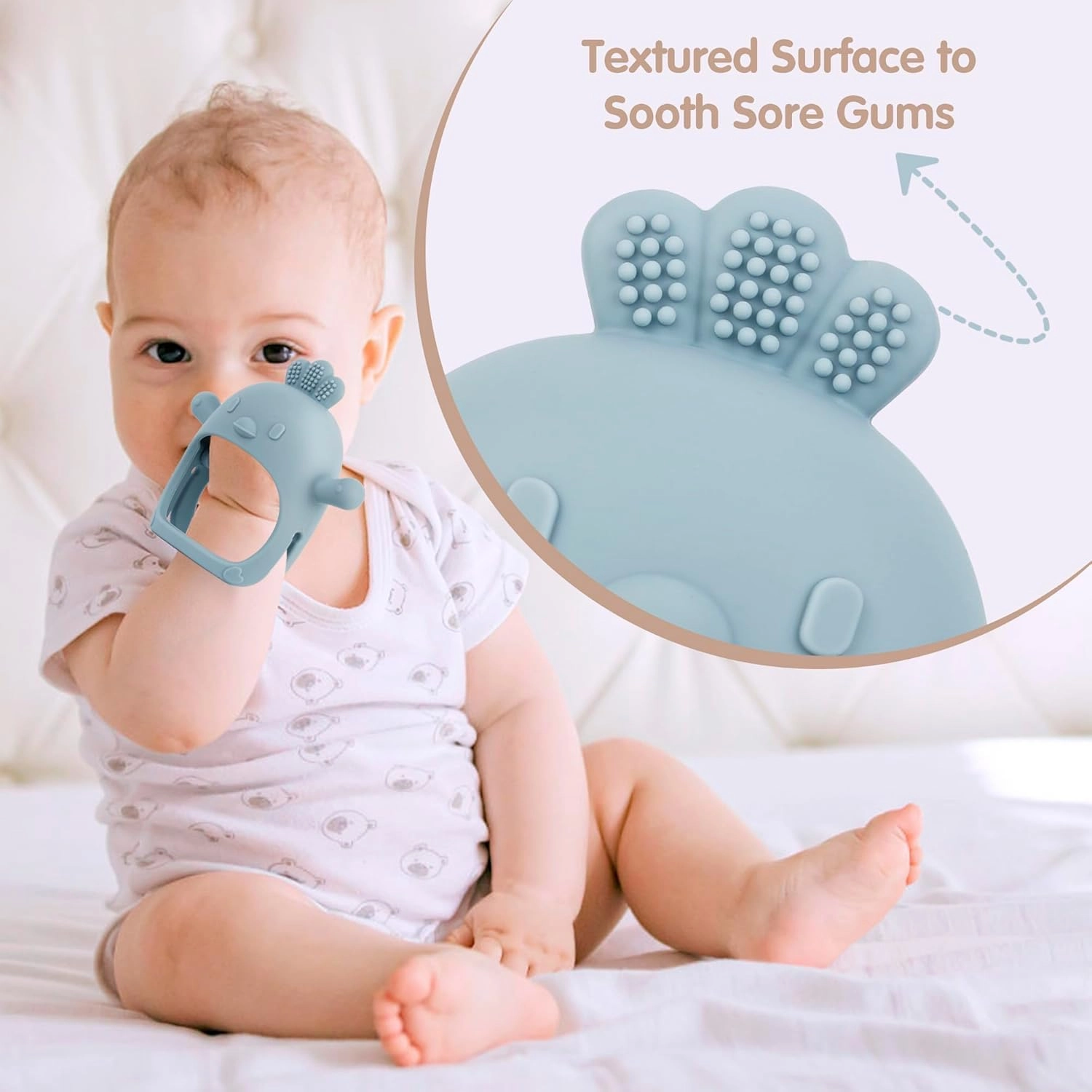 Teething Mittens - Silicone