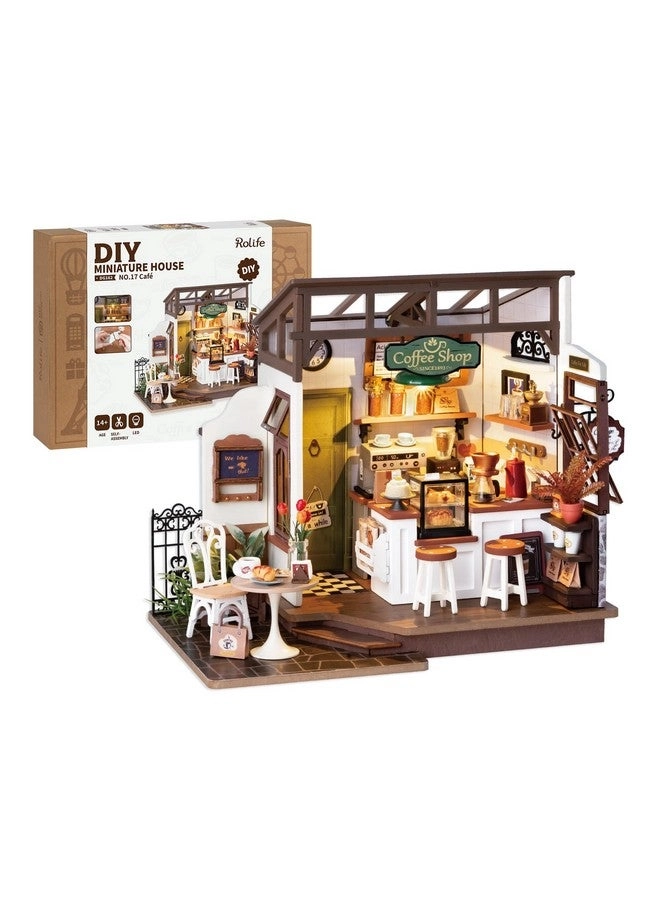 DIY Miniature Dollhouse Kit - Simon's Time Cafe