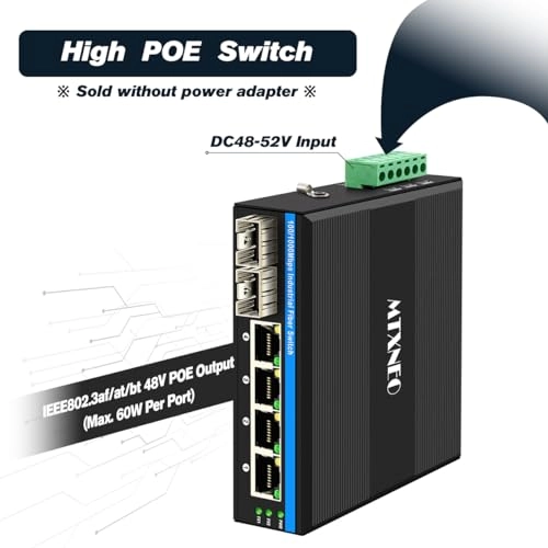 4Port POE Gigabit Switch 6-ports