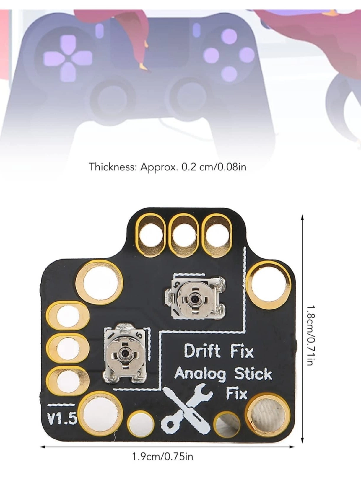Gamepad Joystick Drift Repair Board - PS4 PS5 XBOX ONE XBOX Series S Xbox Series X