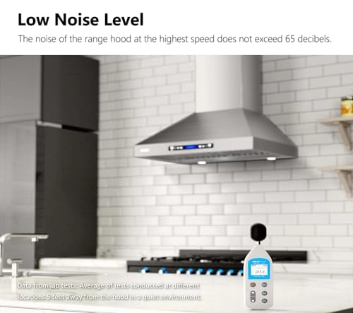 Wall Mount Range Hood - 900 CFM
