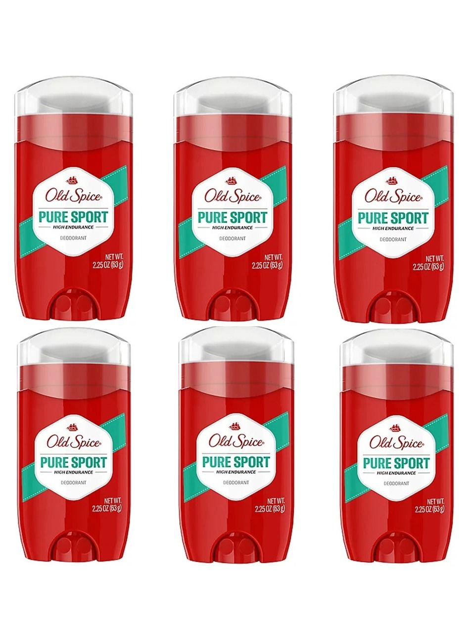 Old Spice High Endurance Deodorant - 6x63 grams