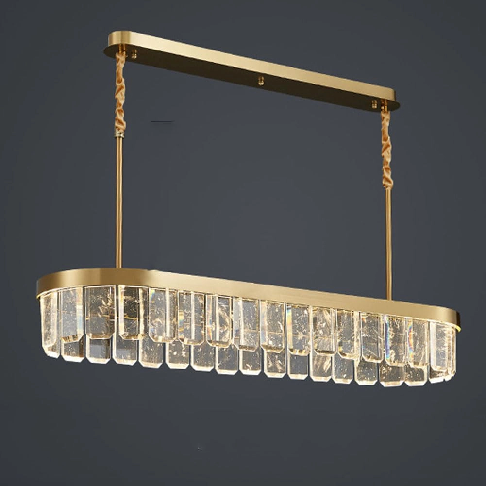 LED Nordic Style Chandelier - 8t Gray and gold