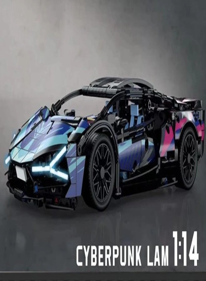 Technic GALF Paint Car Model - 1280+ pcs