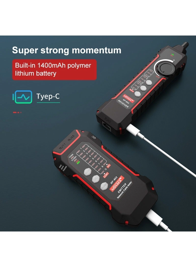 NF-802 - RJ11 RJ45 Scanning Wiremap