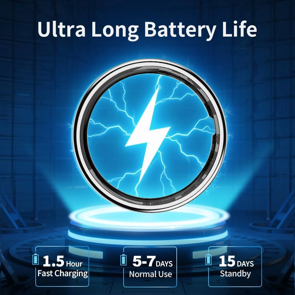 LCD Display Smart Ring - 13