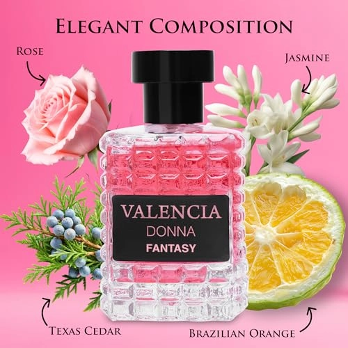 Valencia Donna Fantasy - Eau de Parfum 3.4 Fluid Ounces