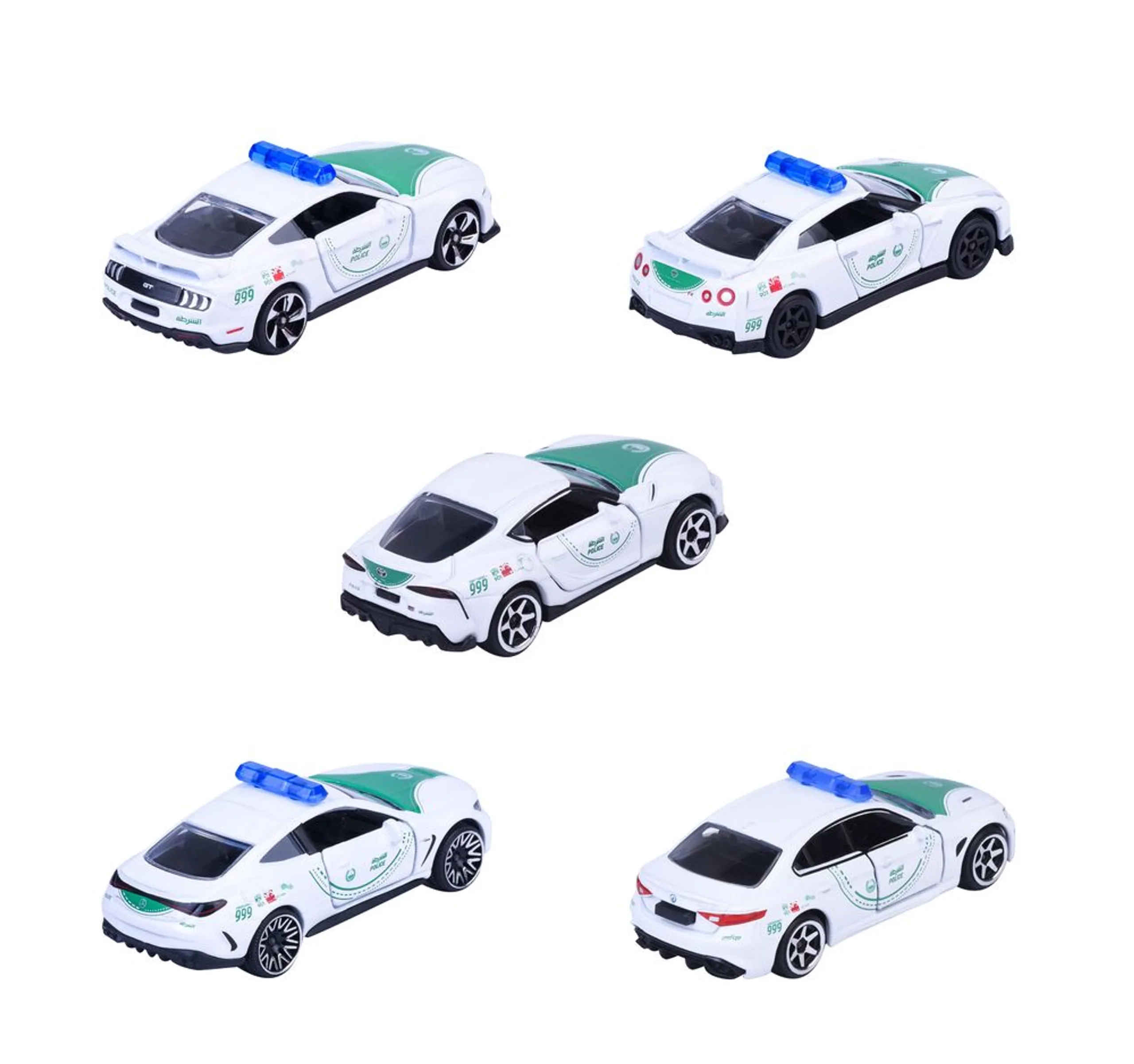 Dubai Police Car - 5pcs Giftpack