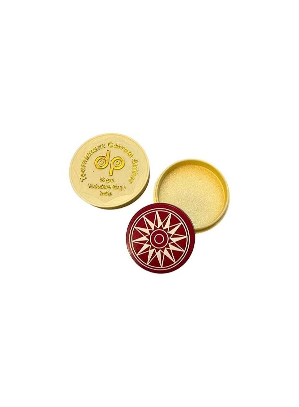 Carrom Coins - Wooden + Tournament Striker