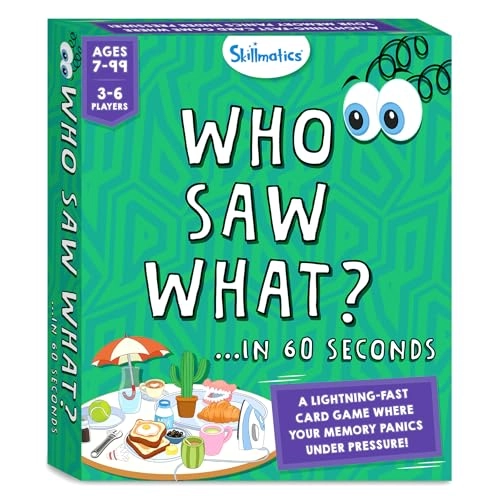 Who Saw What? in 60 Seconds