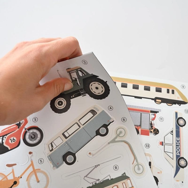 Land Transport - 3 Years 45 Magnets