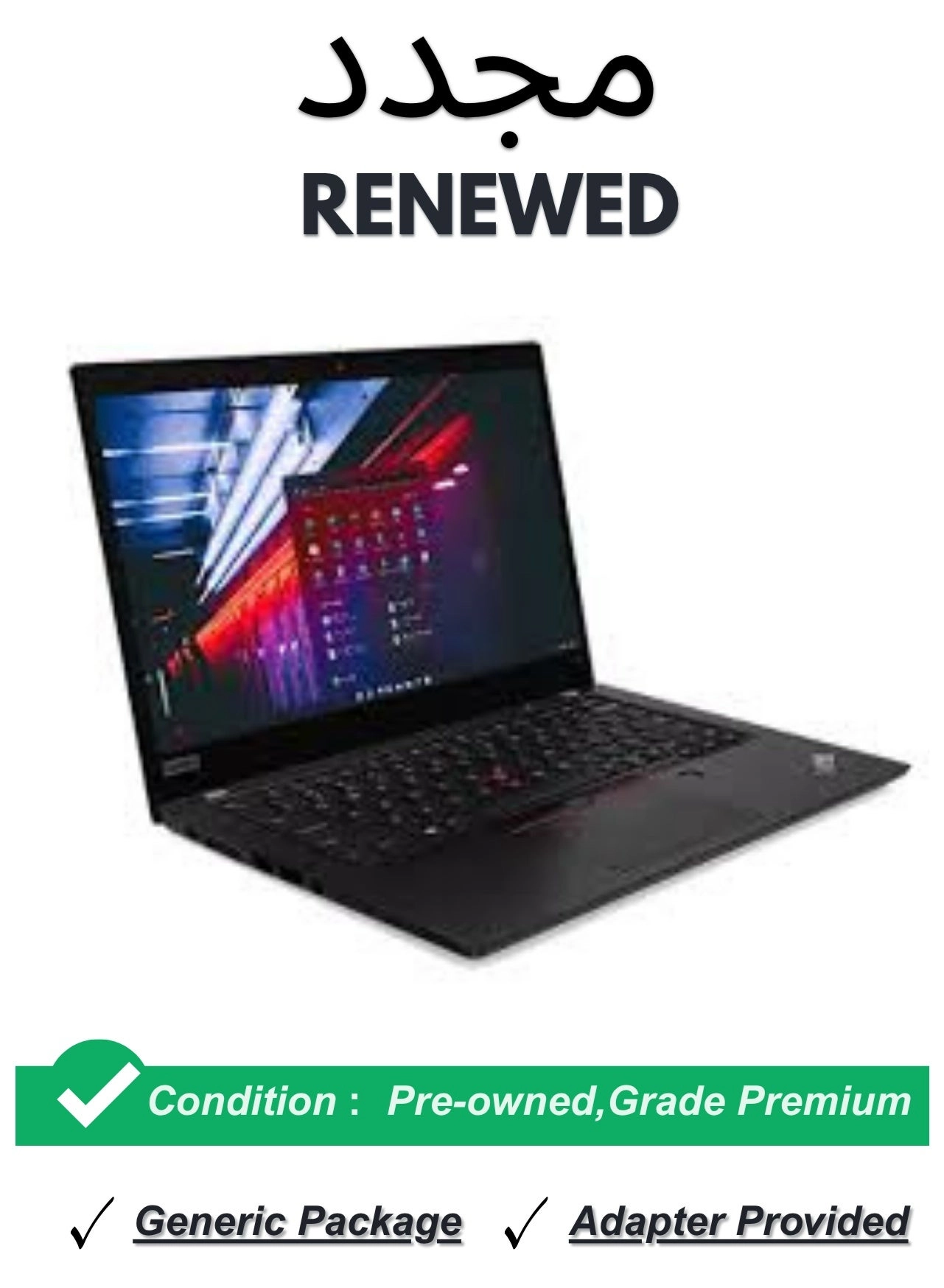 Lenovo (Renewed) ThinkPad X390 Yoga - 13.3'' 256GB 8GB i5-8265U