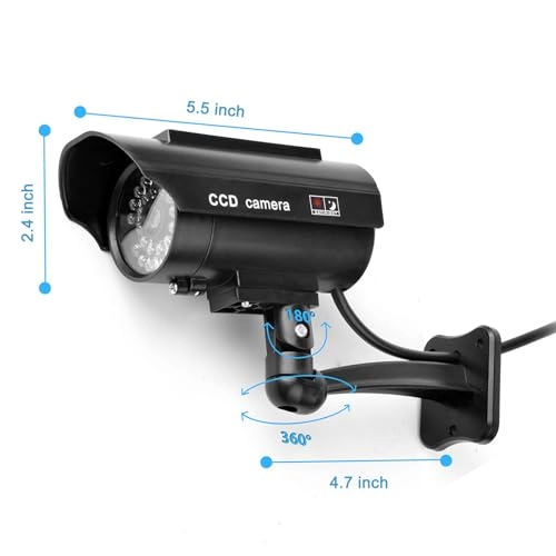 Fake Security Camera - Indoor Outdoor