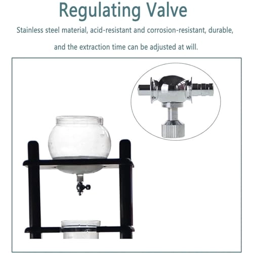 Cold Brew Drip Coffee Maker - 800ml High Borosilicate Glass