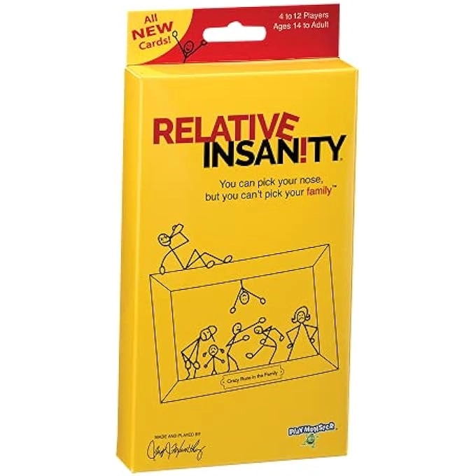 rayihni RELATIVE INSANITY - PARTY GAME EXPANSION TRAVEL PACK