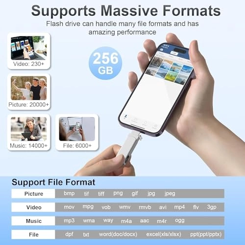 Flash Drive - USB 3.0 Type-C for iPhone 256GB