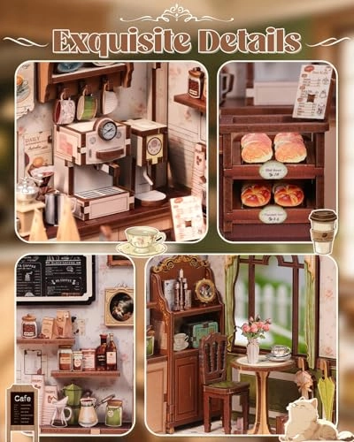 Book Nook Kit - 199 pieces LED Lighting