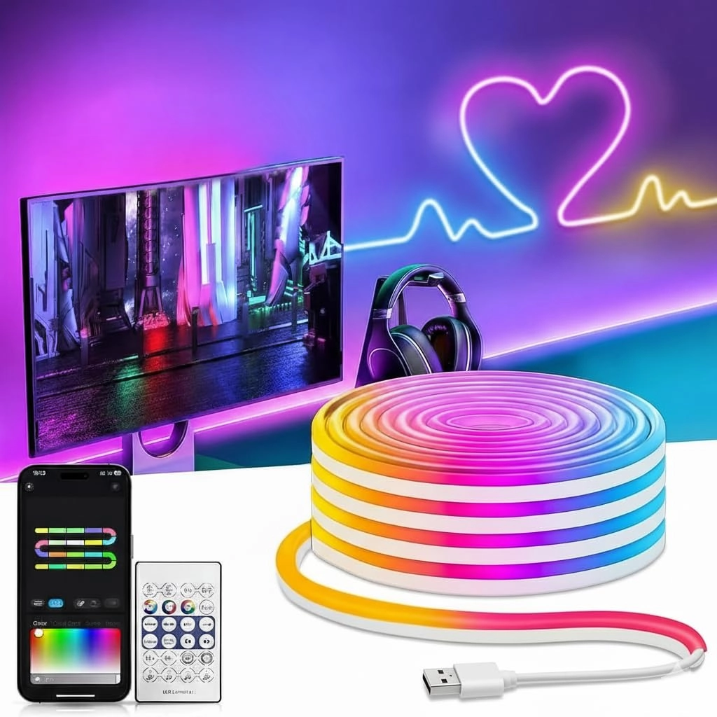 Desidiya Neon Strip LED Light - 5Mtr