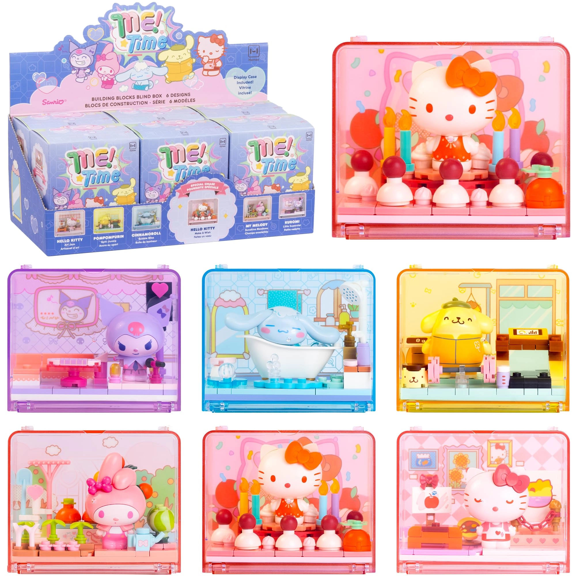 Hamee Hello Kitty and Friends 'Me Time' Blind Box - 100 pcs