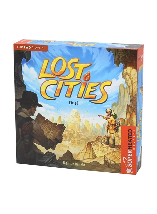 Lost Cities Duel - Card Game (English And Arabic)