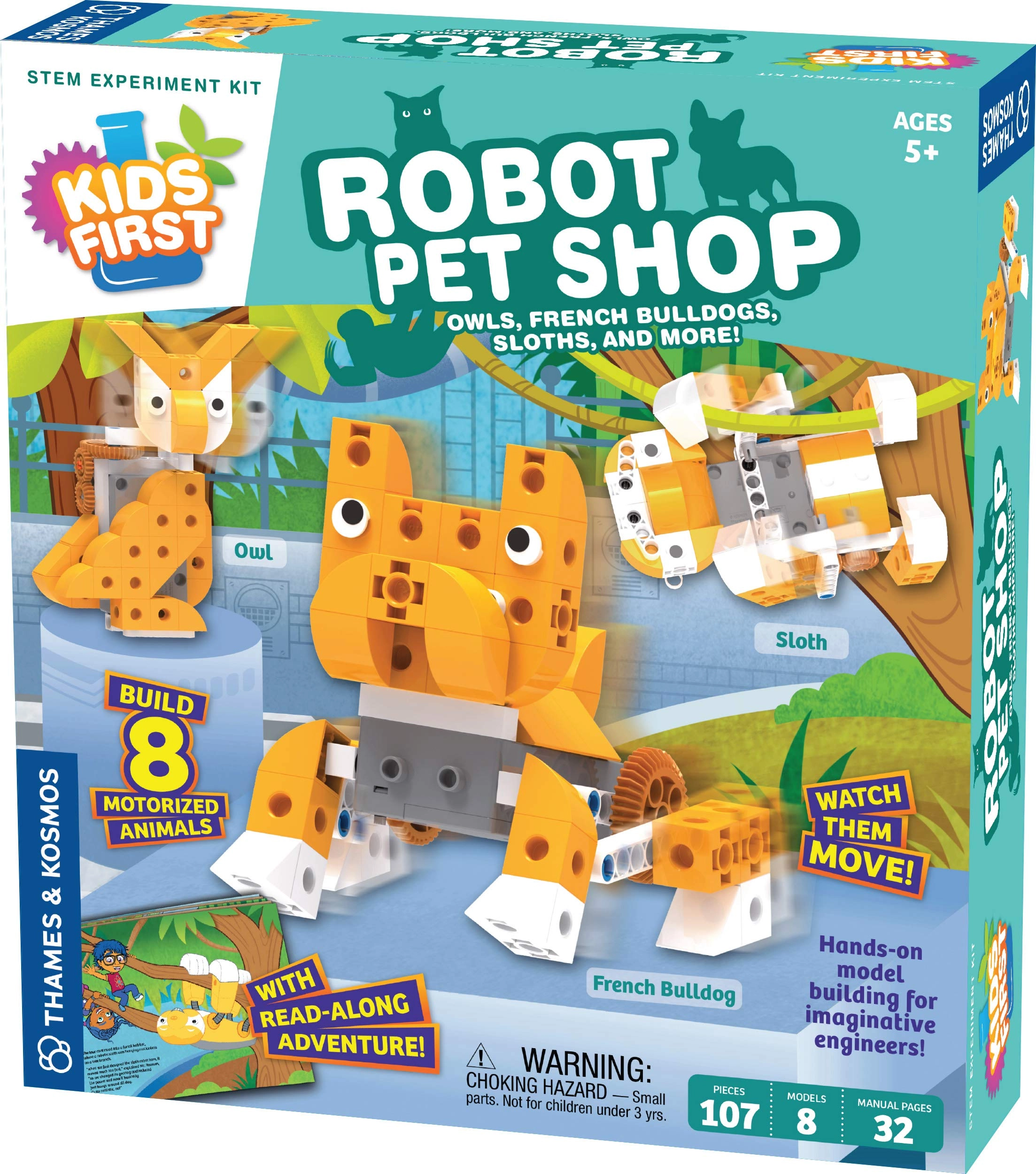 Thames & Kosmos Kids First Robot Pet Shop mechanical engineering - 5 - 15 years