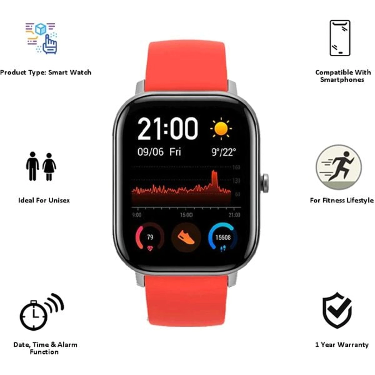 Amazfit GTS aircraft-grade aluminum alloy
