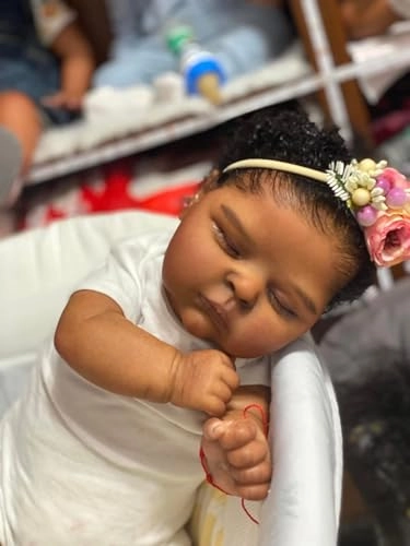 Peaches Reborn Baby Doll - 20 inch/50 cm Full Body Vinyl
