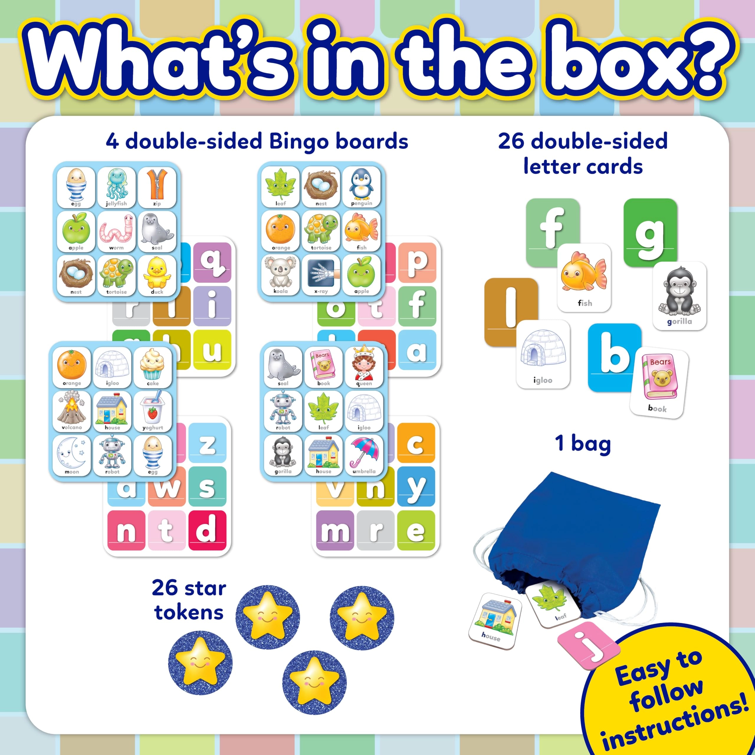 Alphabet Bingo - 4+
