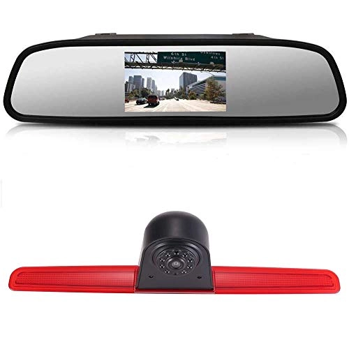 Brake Light Camera - 1280 x 720px Night vision + LCD Monitor - 4.3 Inches