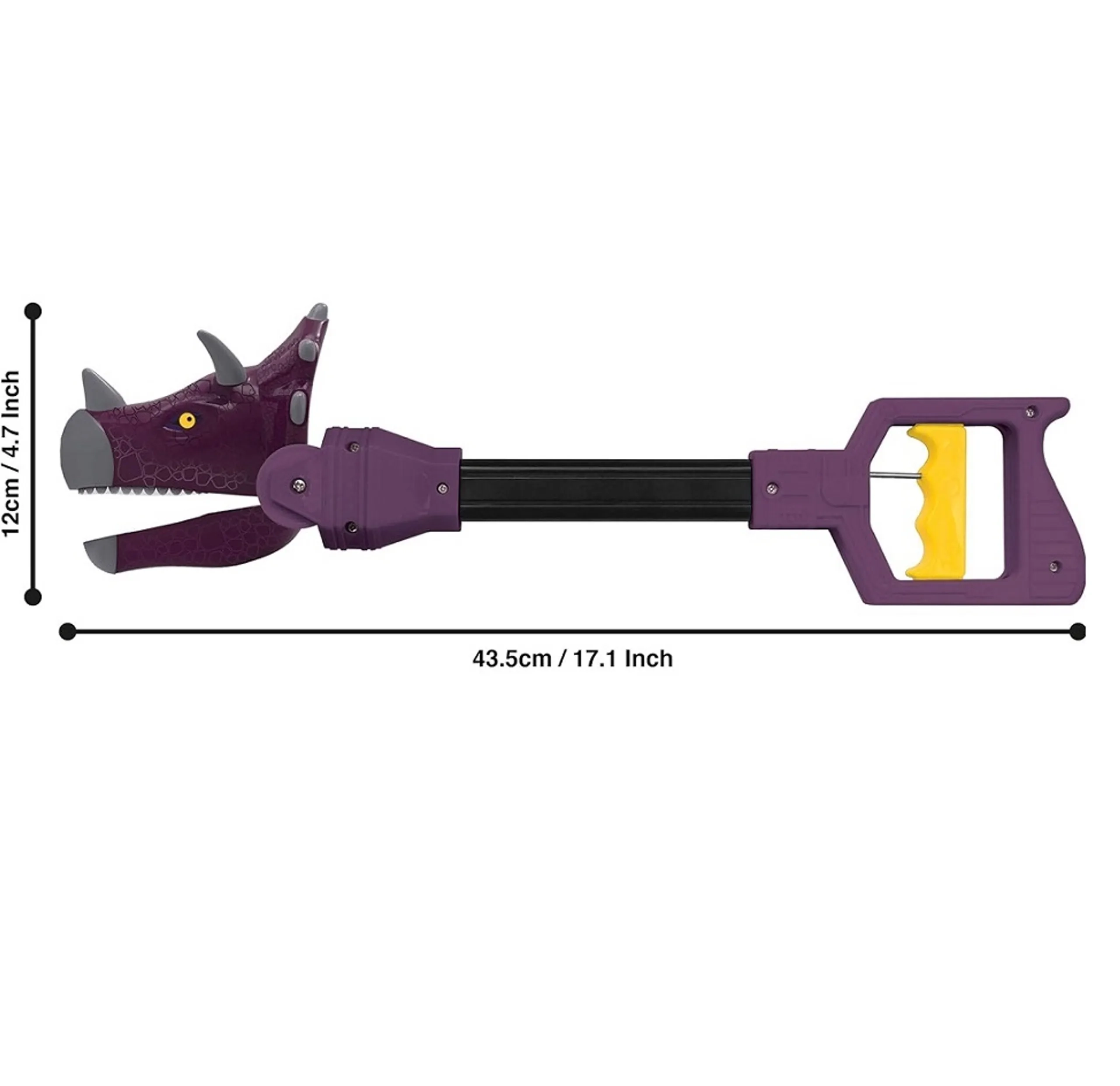 Pincher Pals Claw-Pull Toy - Triceratops