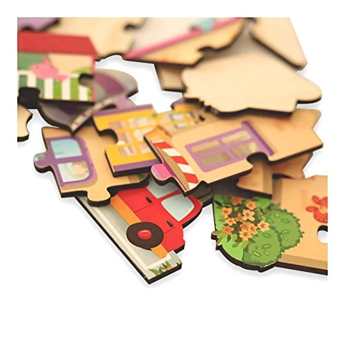 Wooden Toy Puzzle - 3-4-5-6 Years Old 60 pieces