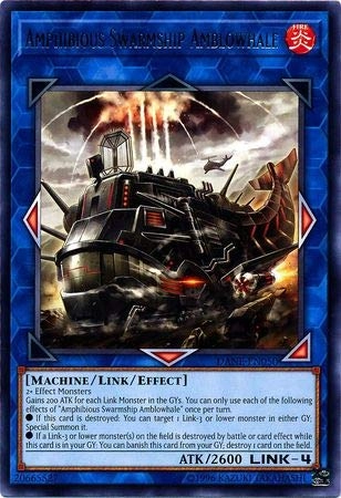 Yu-Gi-Oh! Amphibious Swarmship Amblowhale - Rare Unlimited Edition