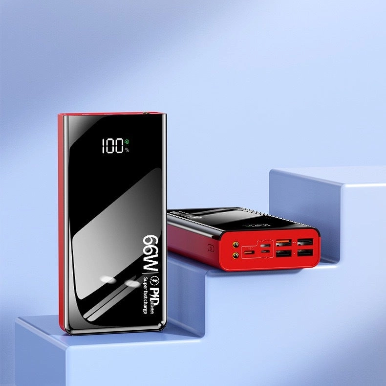 Generic Power Bank - 100000mAh 66W Fast Charging