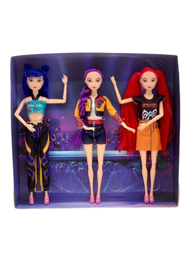 Generic KPop Demon Hunters Doll - trendy fashion princess Set