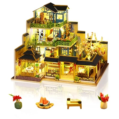 Miniature Dollhouse Kit - green spring yard