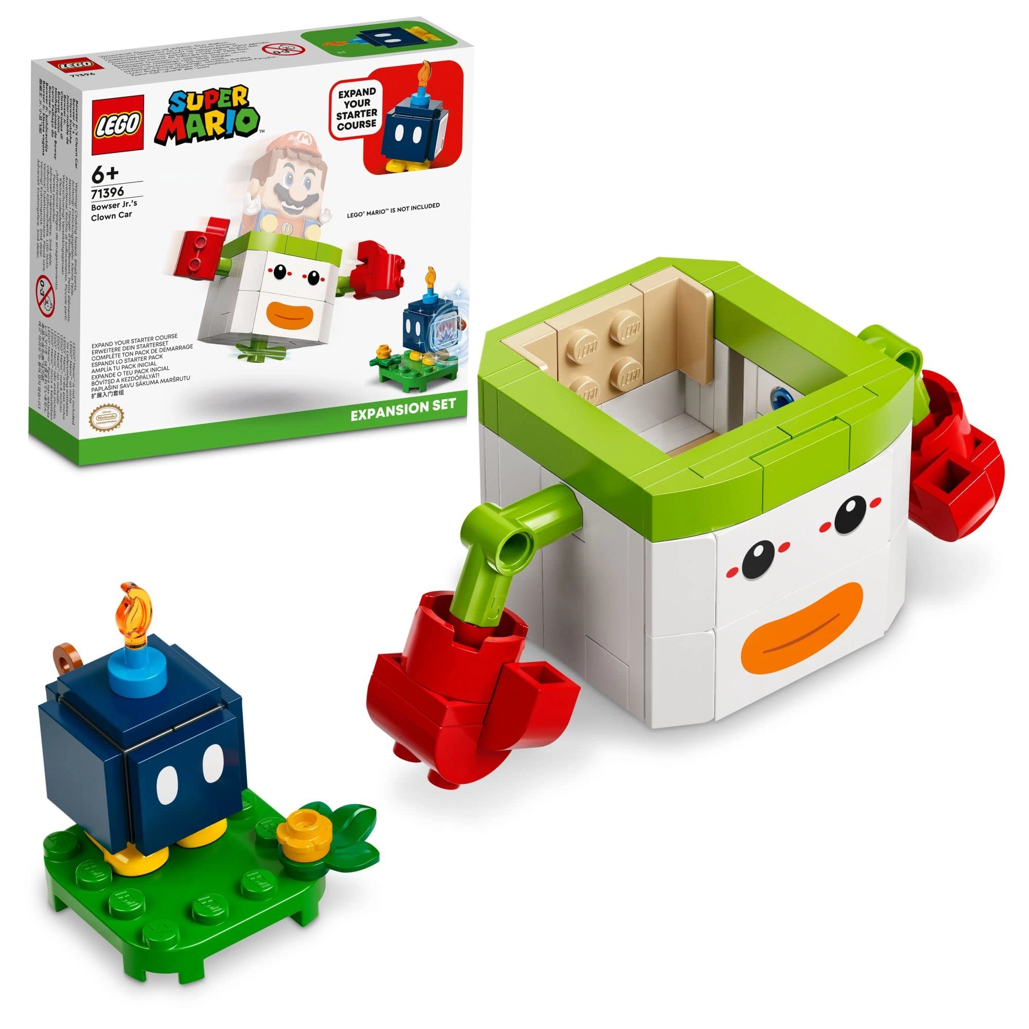 LEGO Super Mario Bowser Jr.’s Clown Car Expansion Set (71396)