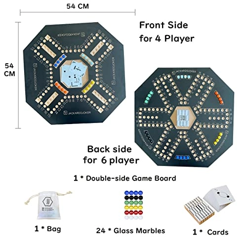 Double-Sided Foldable Board Game - 51 cm Premium Set