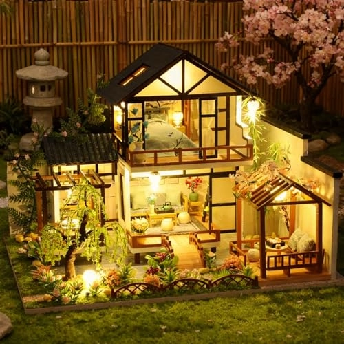 Miniature House Kit - Bamboo Stream Garden